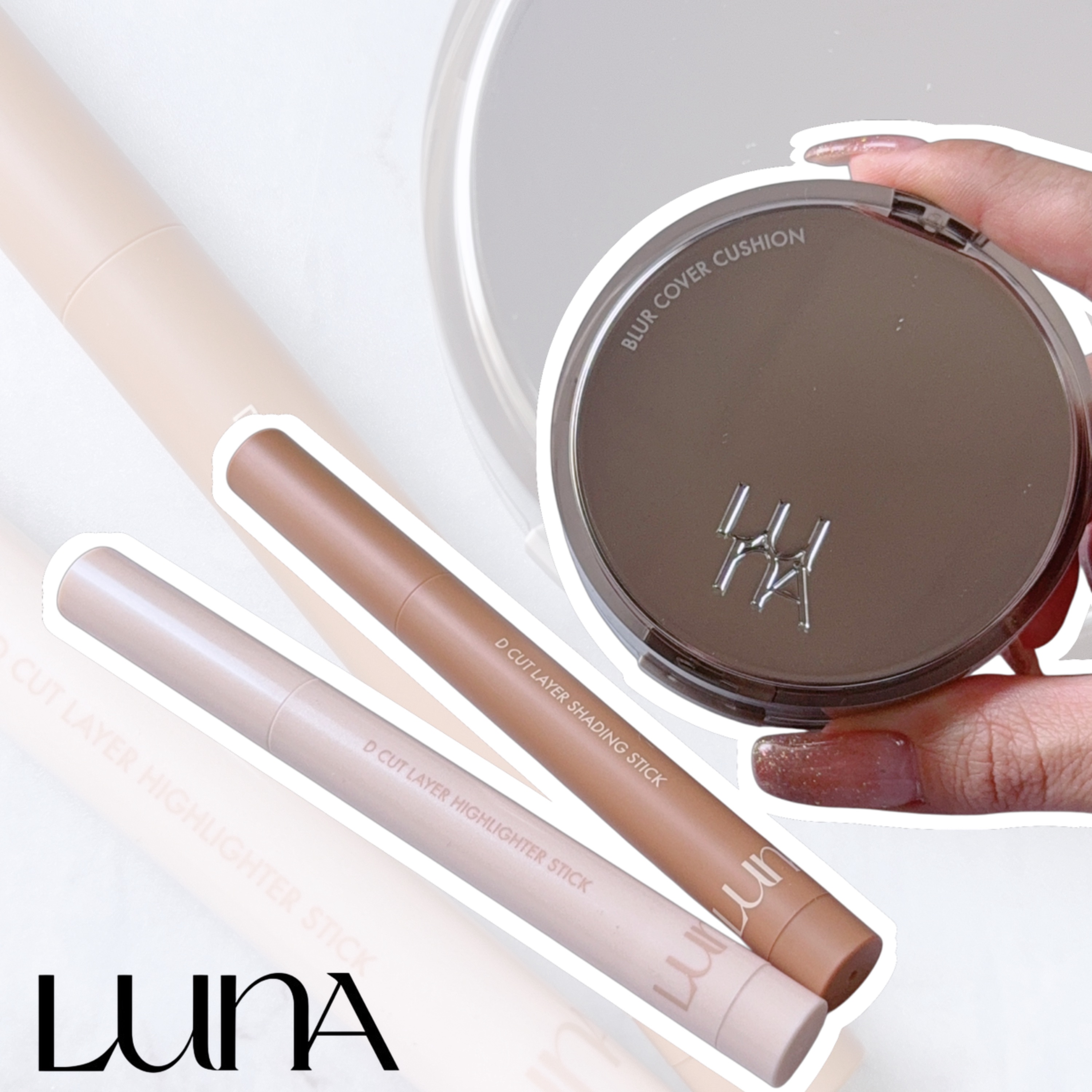ブラーカバークッション/LUNA/クッションファンデーションを使ったクチコミ（1枚目）