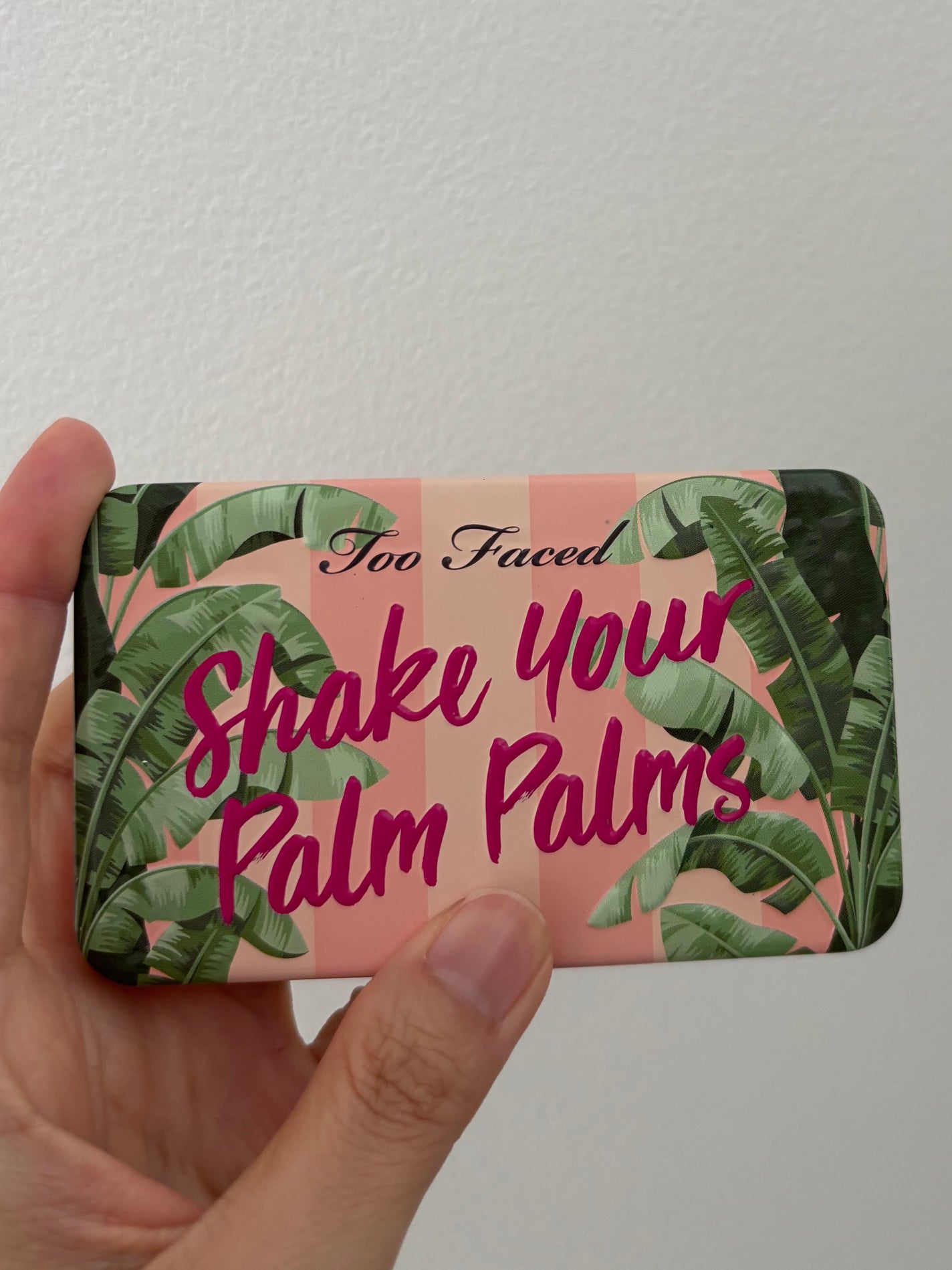 シェイク ユア パーム パームズ ミニ アイシャドウ パレット/Too Faced/アイシャドウパレットを使ったクチコミ(1枚目)