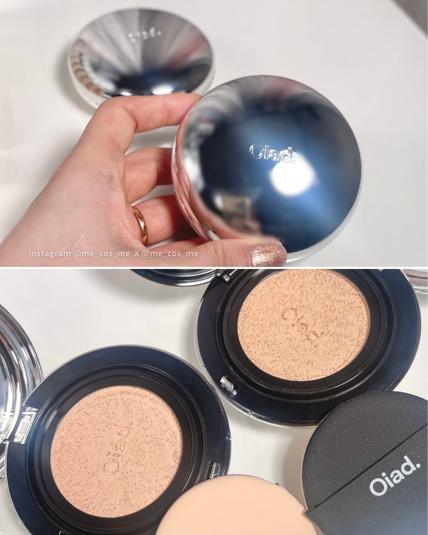 ポアパーフェクティング ミラームーンクッション/oiad/クッションファンデーションを使ったクチコミ(2枚目)