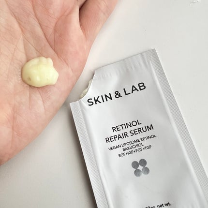 ヴィーガンリポソームレチノールセラム/SKIN&LAB/美容液を使ったクチコミ(2枚目)