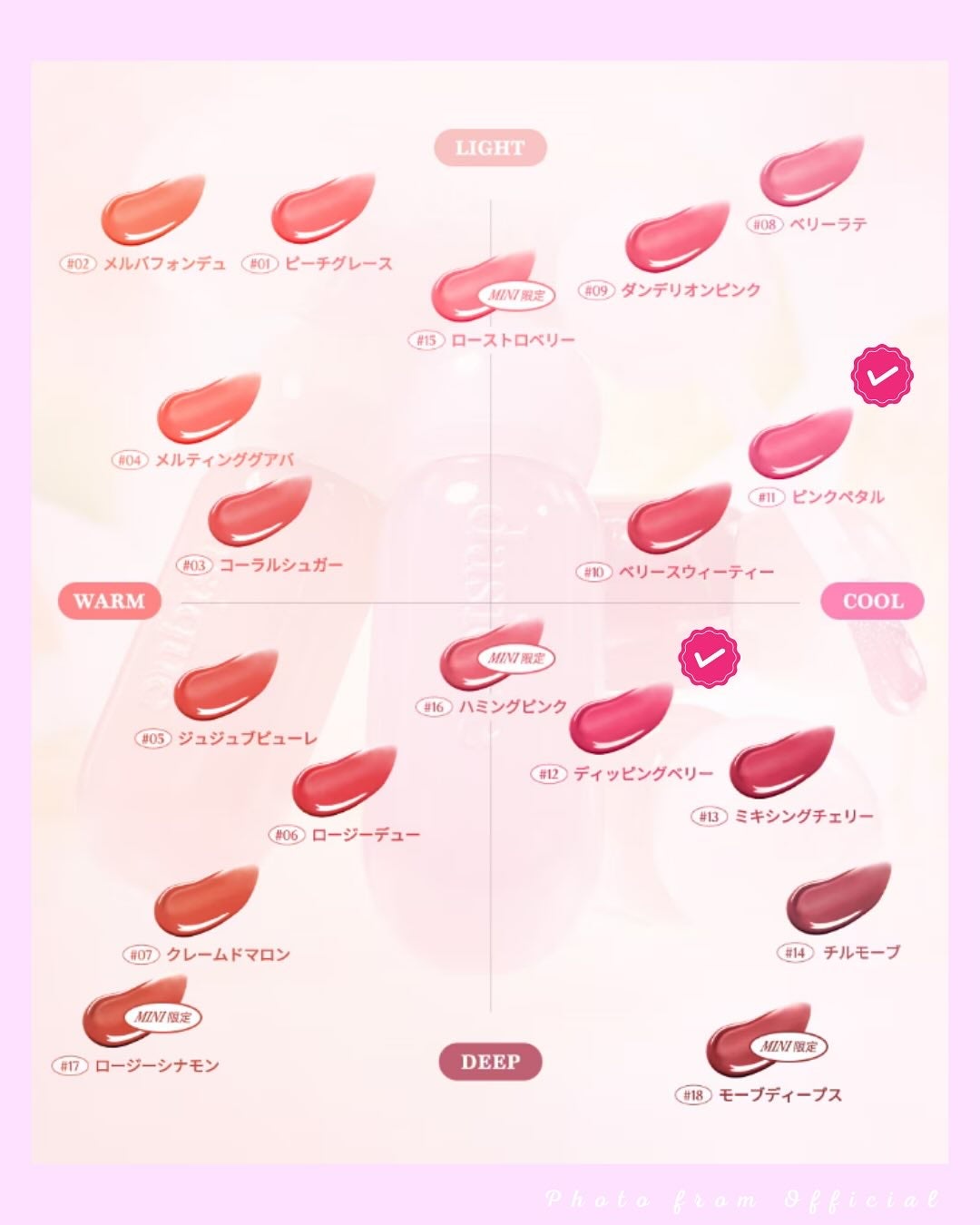 ジューシーデューイグロウティント/dasique/リップティントを使ったクチコミ(5枚目)