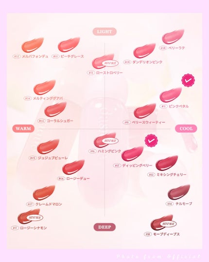 ジューシーデューイグロウティント/dasique/リップティントを使ったクチコミ(5枚目)