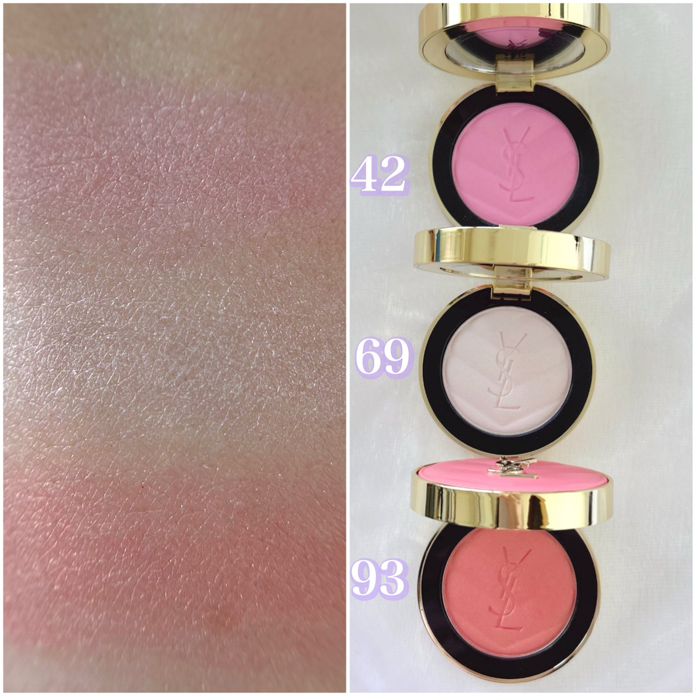 YSL メイクミーブラッシュ パウダー/YVES SAINT LAURENT BEAUTE/パウダーチークを使ったクチコミ(9枚目)