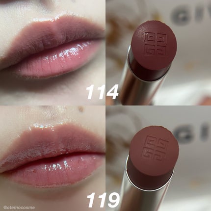 ローズ・パーフェクト・シャイン/GIVENCHY/口紅を使ったクチコミ(4枚目)