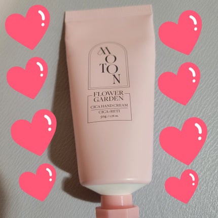 シルクハンドクリーム FLOWER GARDEN /MOTON/ハンドクリームを使ったクチコミ(1枚目)