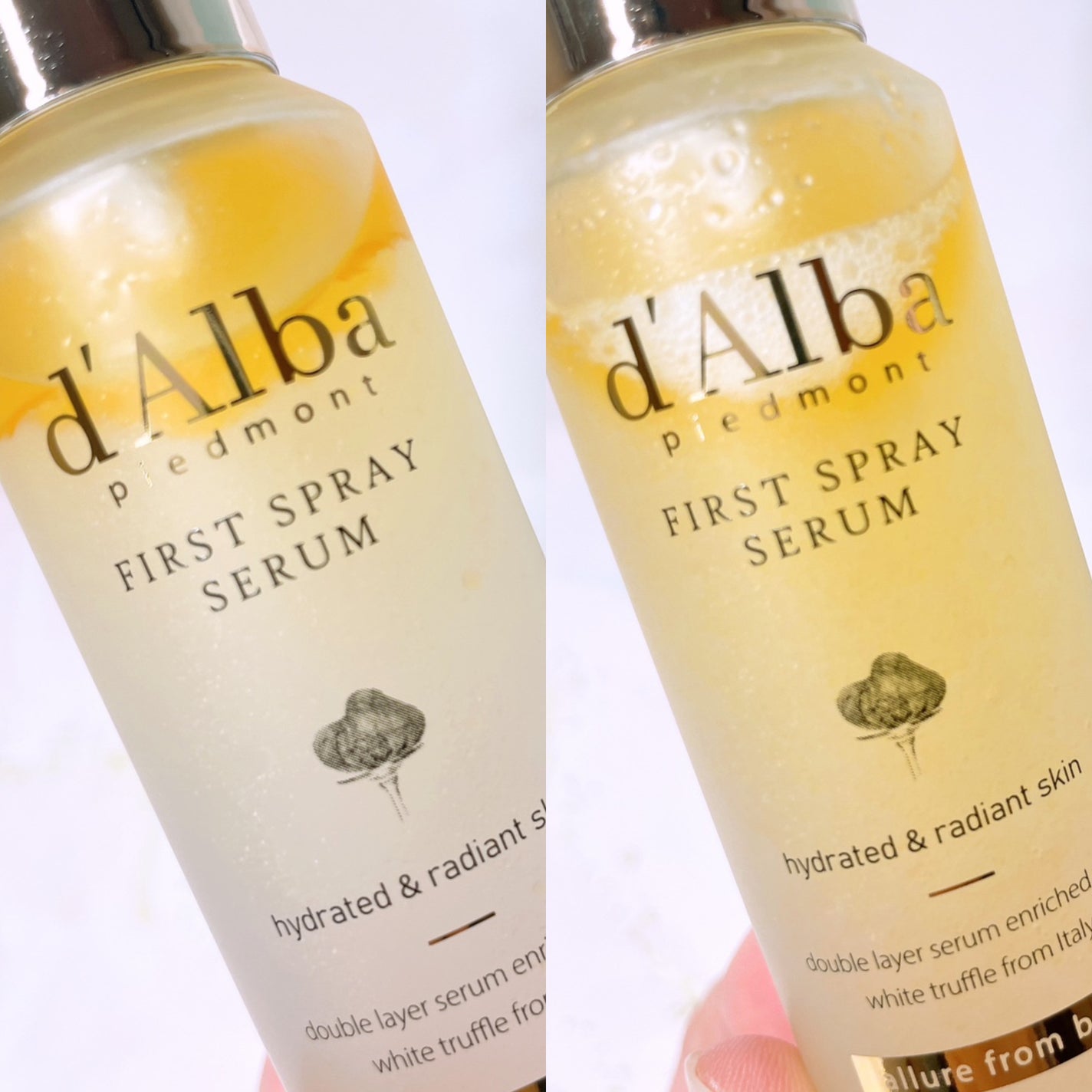ダルバ ホワイトトリュフファーストスプレーセラム/ダルバ/ミスト状化粧水を使ったクチコミ(1枚目)