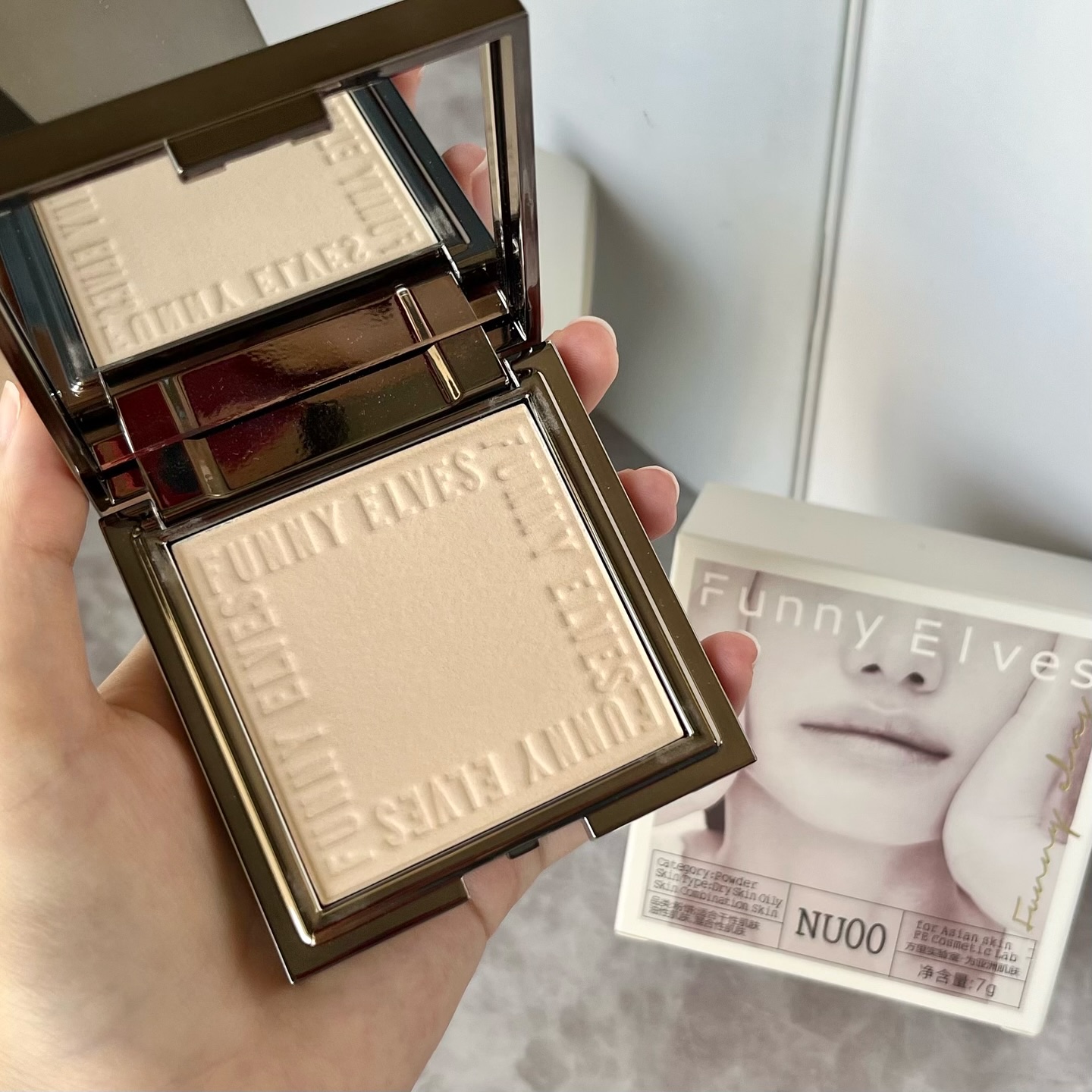 ソフトマットプレストパウダー/FUNNY ELVES方里/プレストパウダーを使ったクチコミ（1枚目）