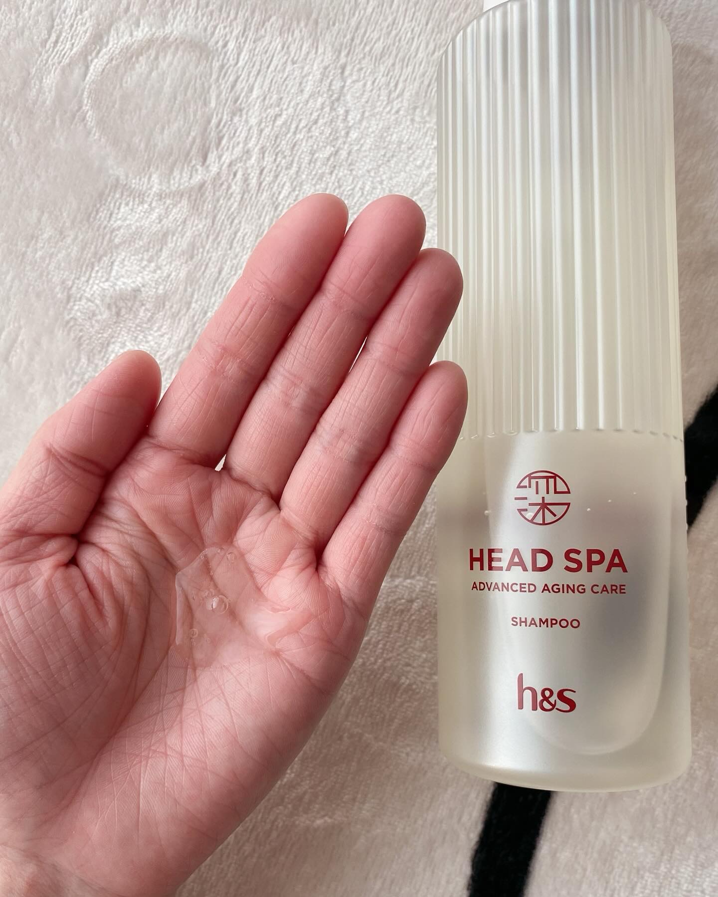 h&s 深ヘッドスパ アドバンスド エイジング ケア*4 シャンプー[医薬部外品]/トリートメント/h&s/市販シャンプーを使ったクチコミ（2枚目）