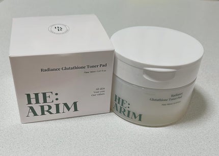 HEARIM ヘアリムラディアンス グルタチオントナーパッド
