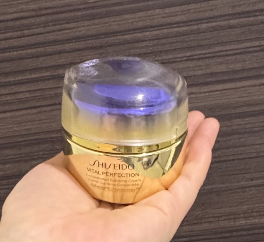 バイタルパーフェクション シュプリームクリーム コンセントレート/SHISEIDO/フェイスクリームを使ったクチコミ（1枚目）