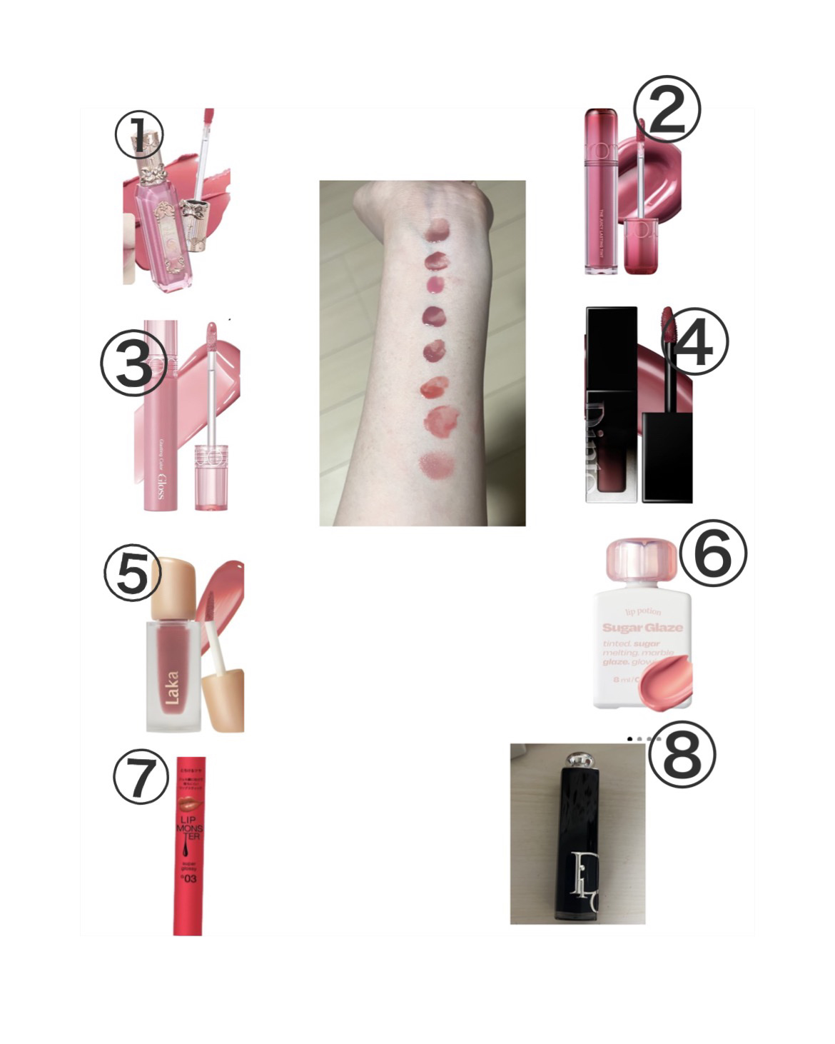 月光人魚シリーズ ジュエリーリップグロス GE04：Moon Stone/FlowerKnows/リップグロスを使ったクチコミ（1枚目）