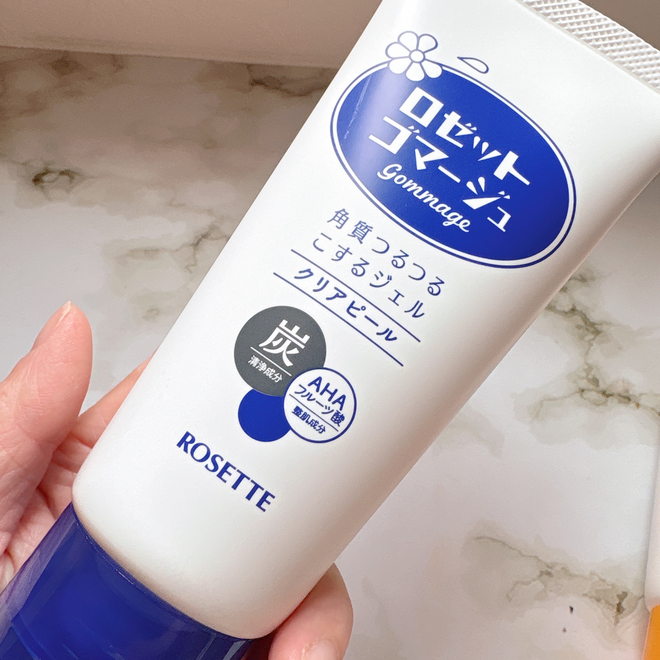 ロゼットゴマージュ クリアピール/ロゼット/スクラブ・ゴマージュを使ったクチコミ（2枚目）