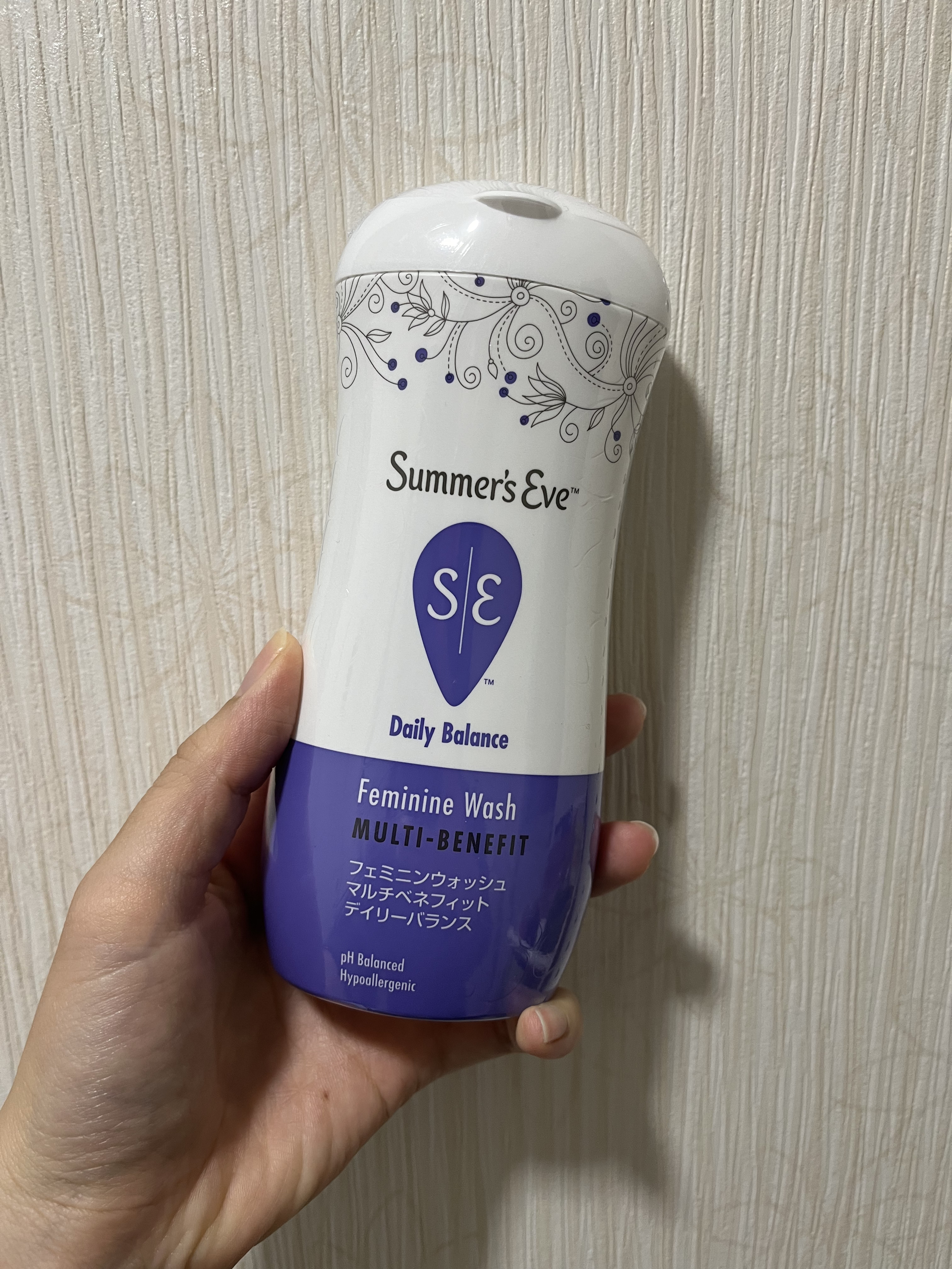 フェミニンウォッシュ マルチベネフィット デイリーバランス/Summer's Eve(サマーズイブ)/デリケートゾーンケアを使ったクチコミ（1枚目）