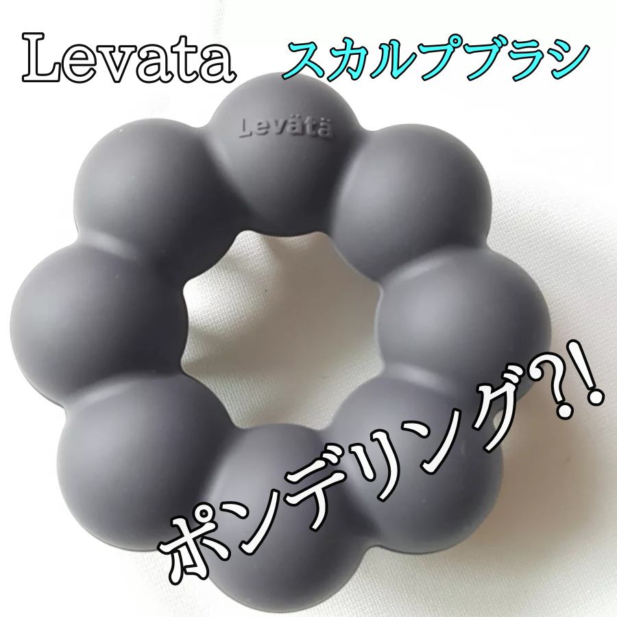 レバタ スカルプスパブラシ/Levätä/スカルプブラシを使ったクチコミ(1枚目)