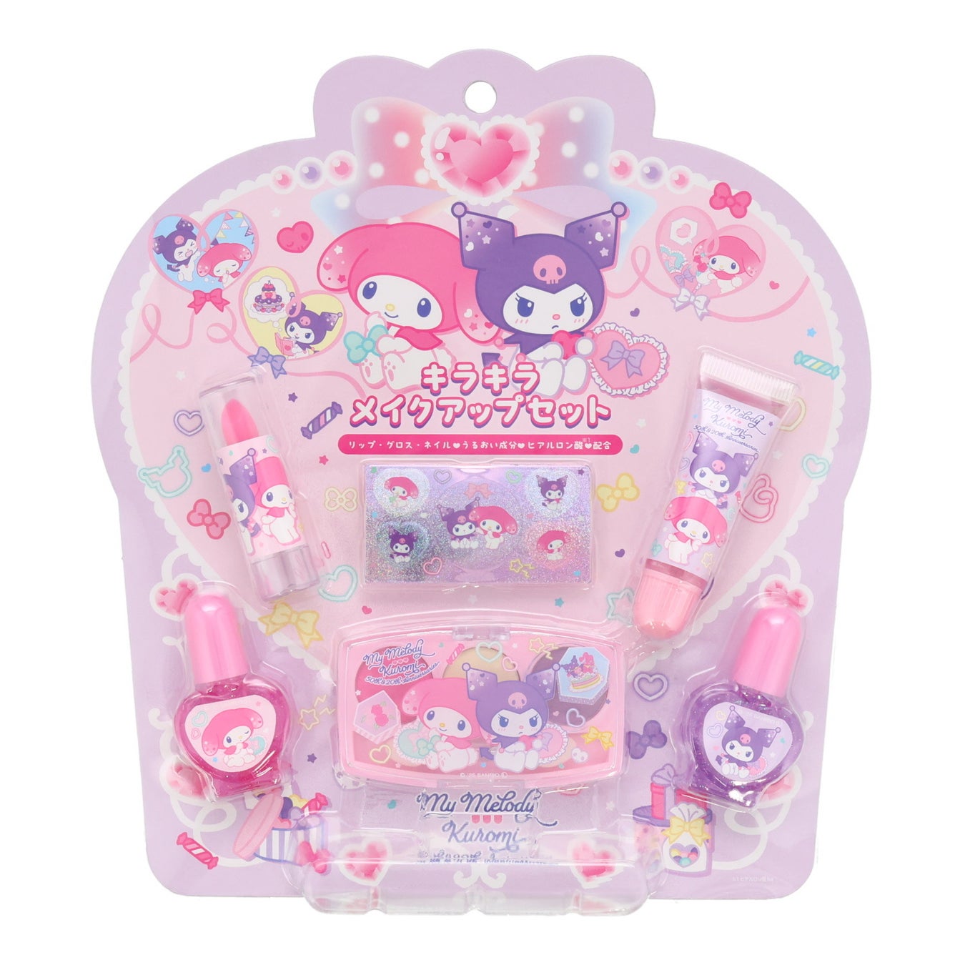 SHOBIDO キラキラメイクアップセット マイメロディ＆クロミ