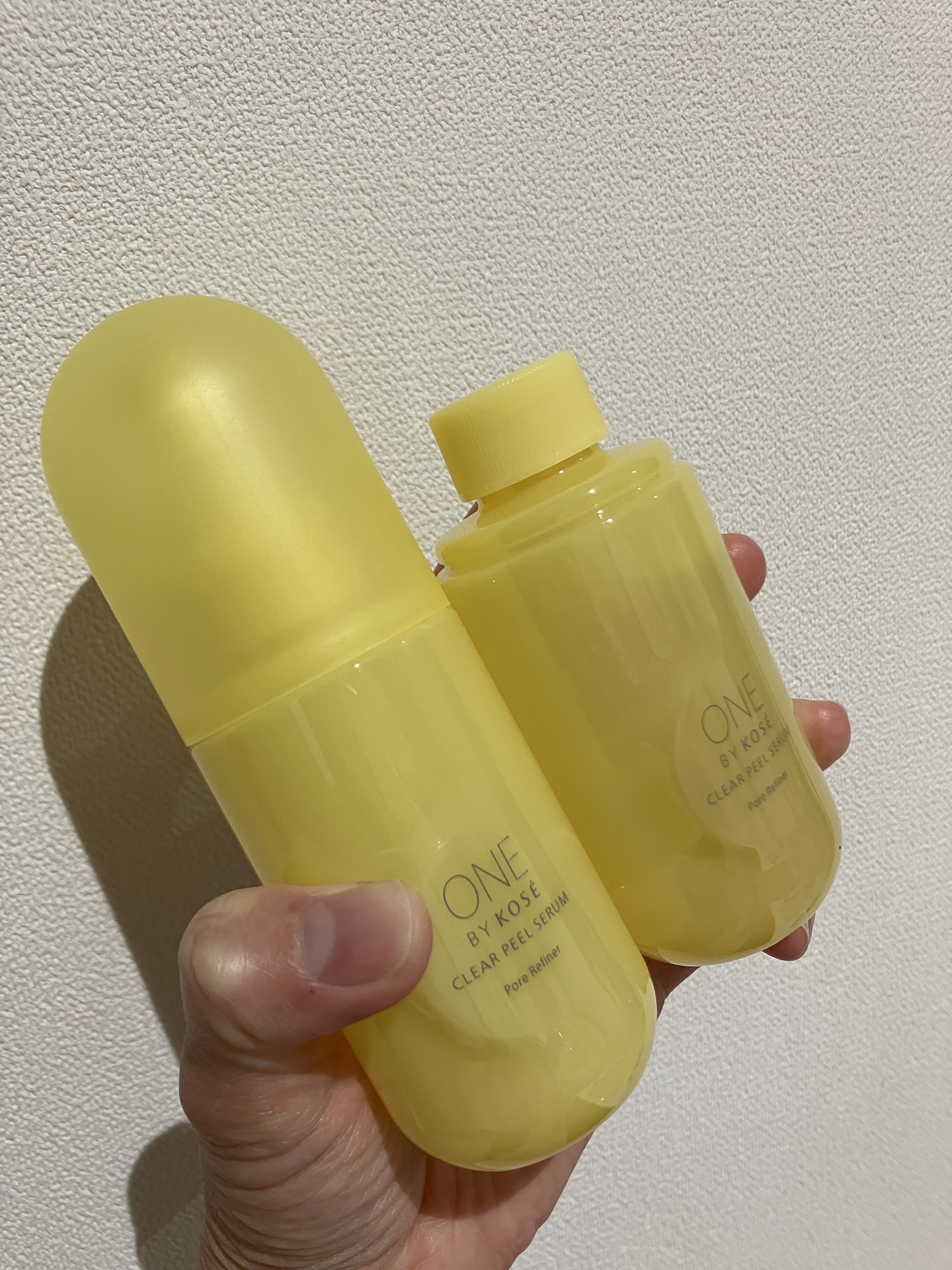 クリアピール セラム 付けかえ用 120ml/ONE BY KOSE/美容液を使ったクチコミ（1枚目）