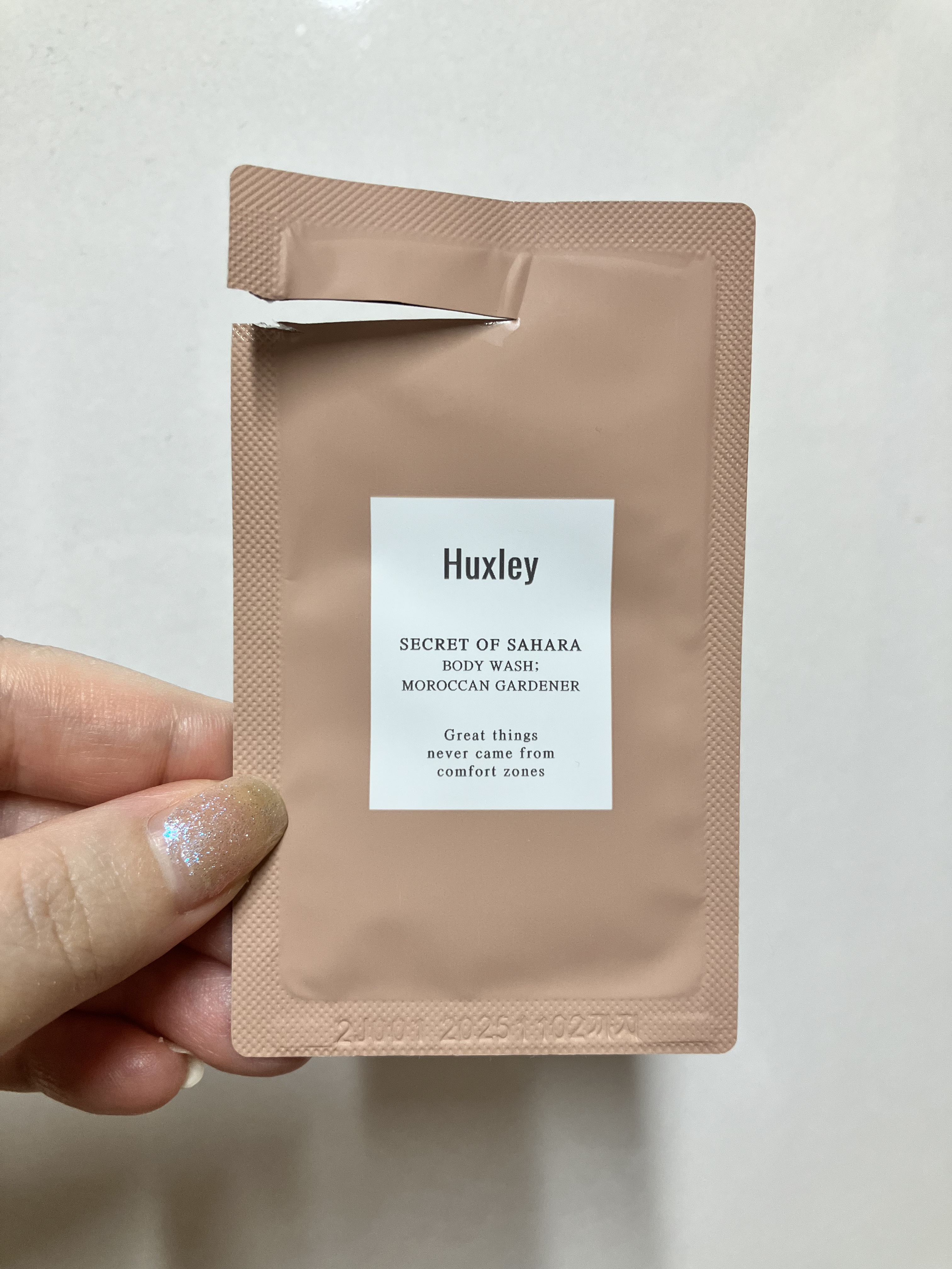 ボディウォッシュ；モロッカンガーデナー/Huxley/ボディソープを使ったクチコミ（1枚目）