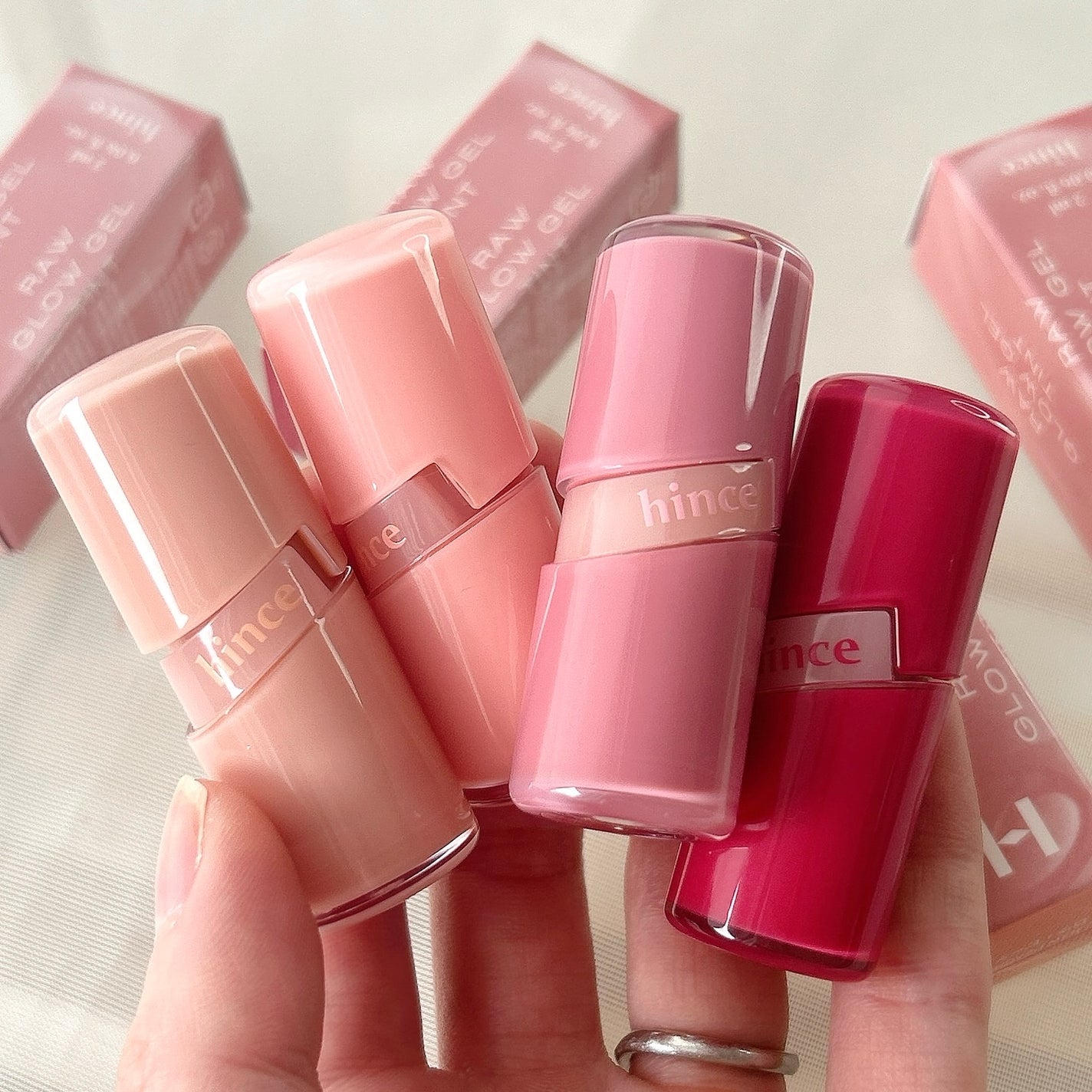 ロウグロウジェルティント/hince/リップティントを使ったクチコミ(10枚目)