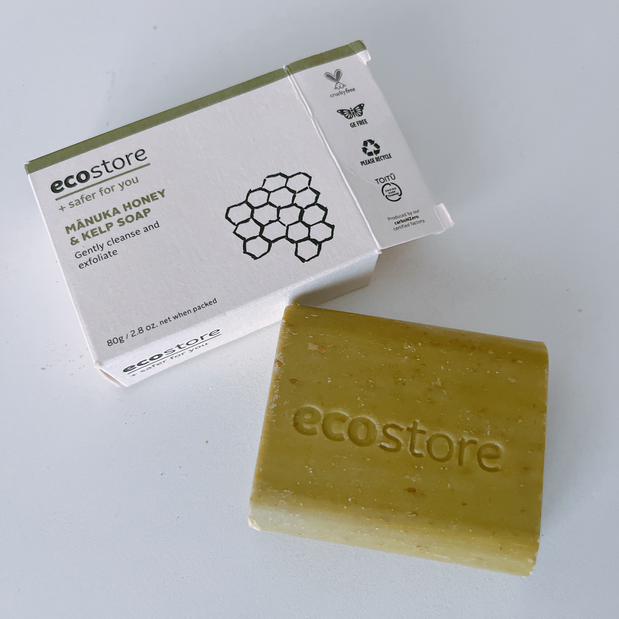 マヌカハニー＆ケルプソープ/ecostore/ボディ石鹸を使ったクチコミ（1枚目）