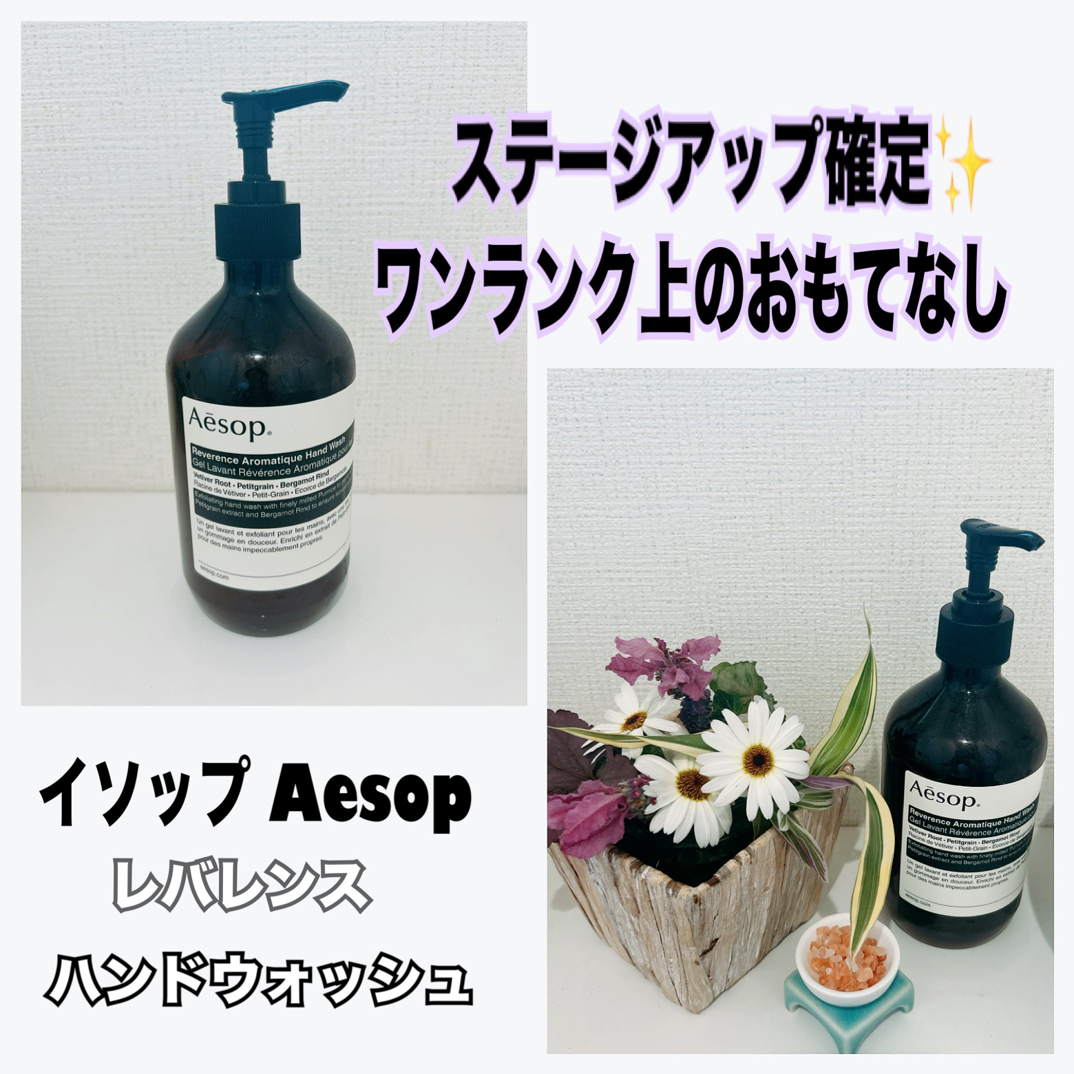 レバレンスハンドウォッシュ/Aesop/ハンドソープを使ったクチコミ（1枚目）
