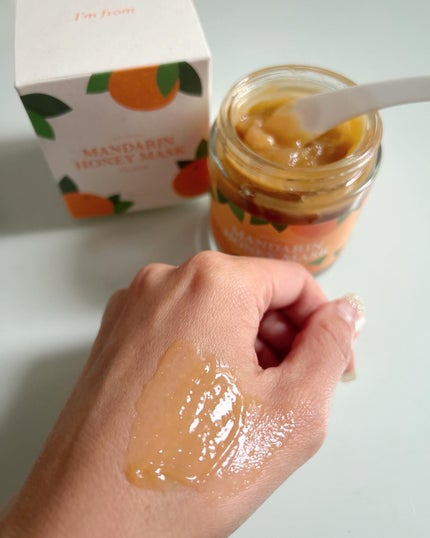 sakura✴︎フォロバ100 on LIPS 「I'mfromマンダリンハニーマスク水分保湿&角質ケアを同時に..」(4枚目)