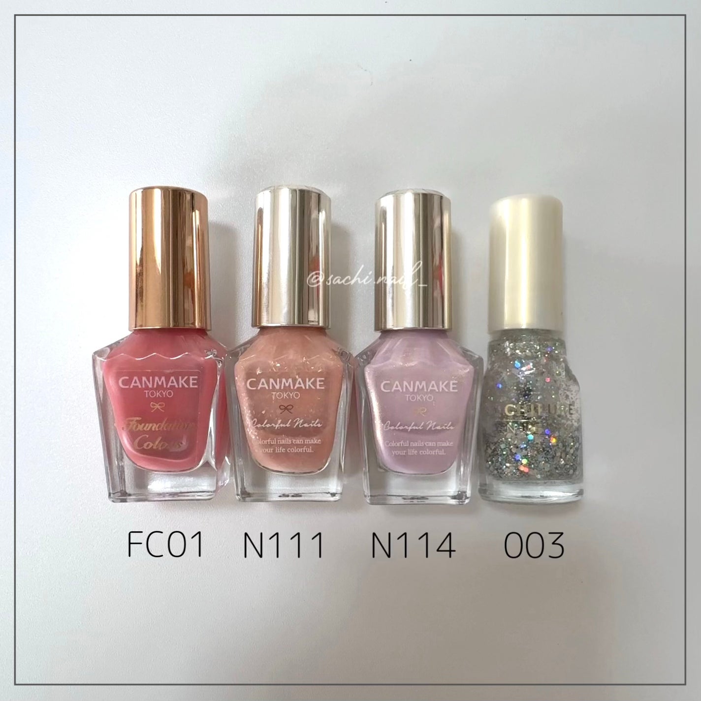 カラフルネイルズ/キャンメイク/マニキュアを使ったクチコミ(4枚目)