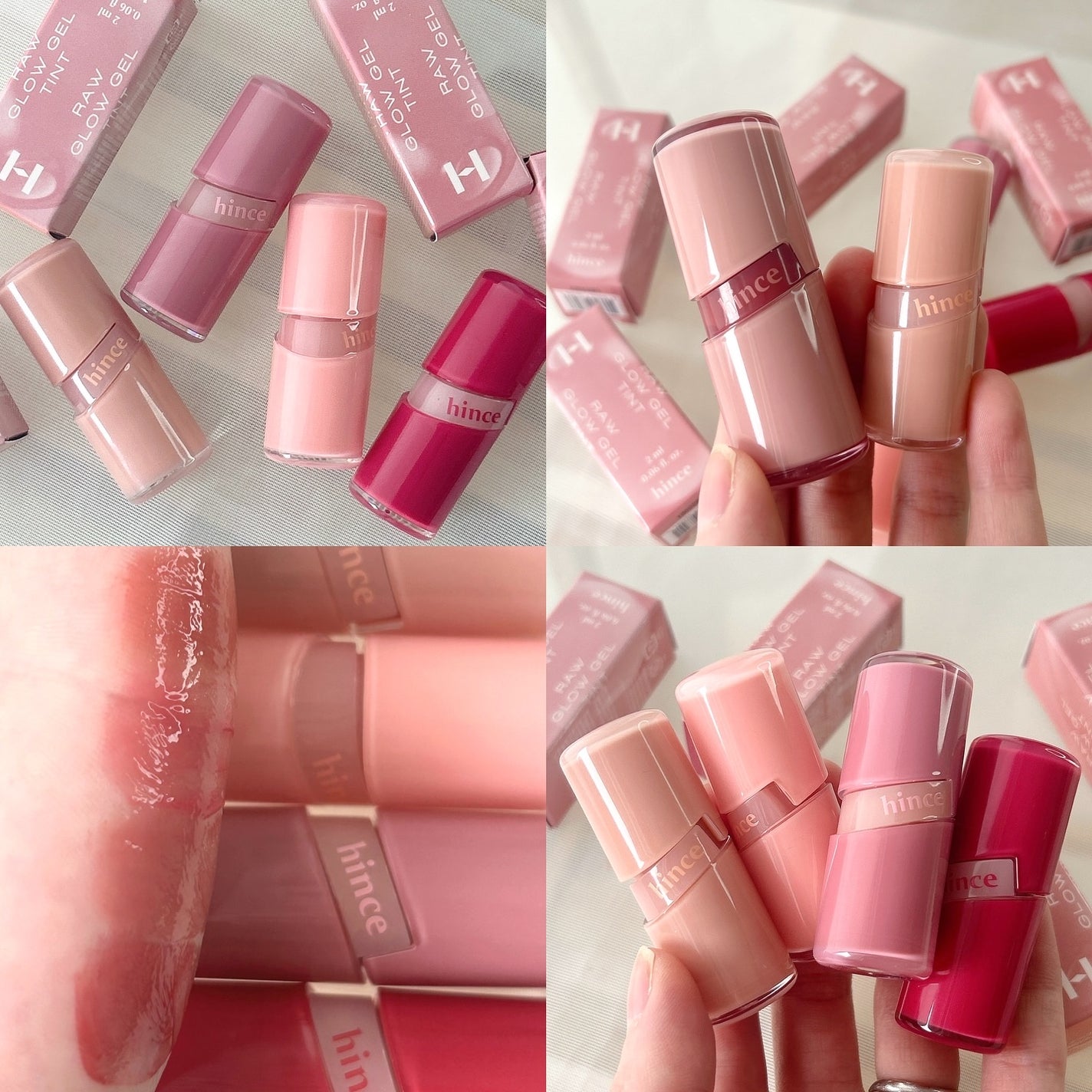 ロウグロウジェルティント/hince/リップティントを使ったクチコミ(8枚目)