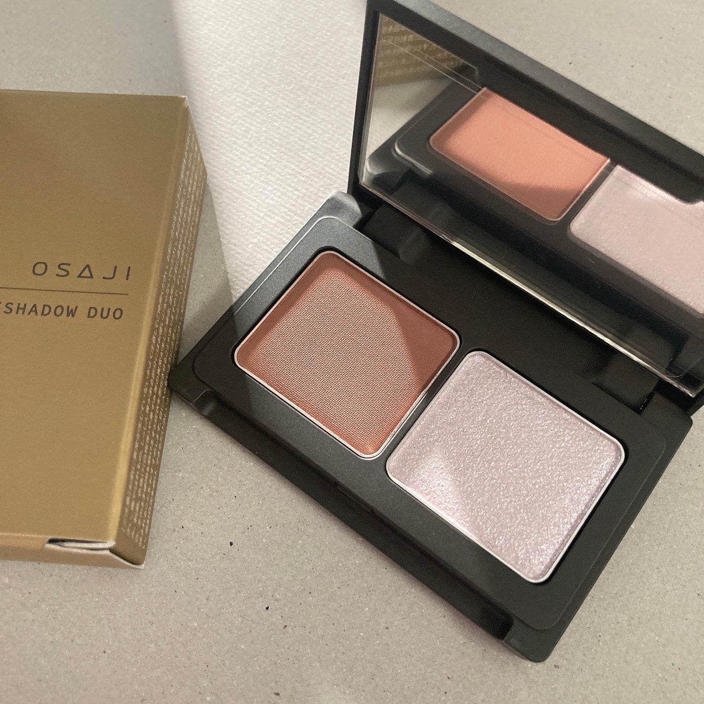 オサジ ニュアンス アイシャドウ デュオ/OSAJI/アイシャドウパレットを使ったクチコミ(1枚目)
