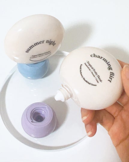 パフューマリー ハンド&ネイルクリーム チャーミングフラート 50ml/カミール/ハンドクリームを使ったクチコミ(3枚目)