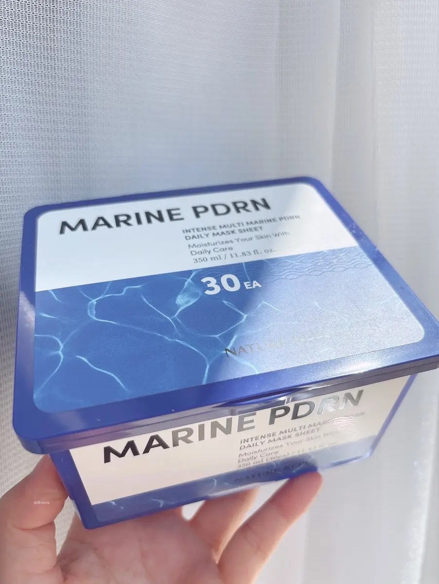 マリンPDRNデイリーシートマスク/ネイチャーリパブリック/シートマスク・パックを使ったクチコミ（1枚目）