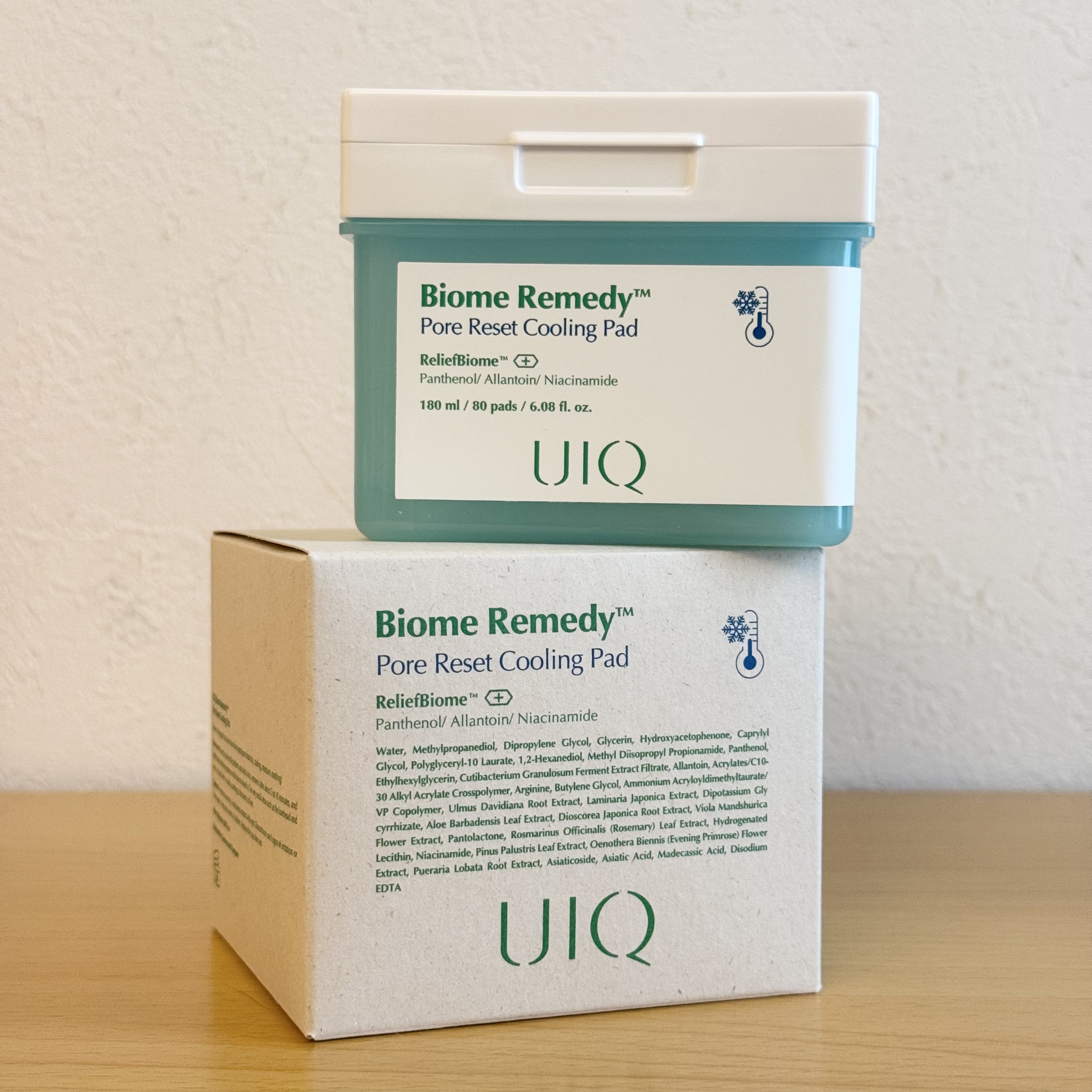 バイオームレメディポアリセットクーリングパッド/UIQ/トナーパッドを使ったクチコミ（1枚目）