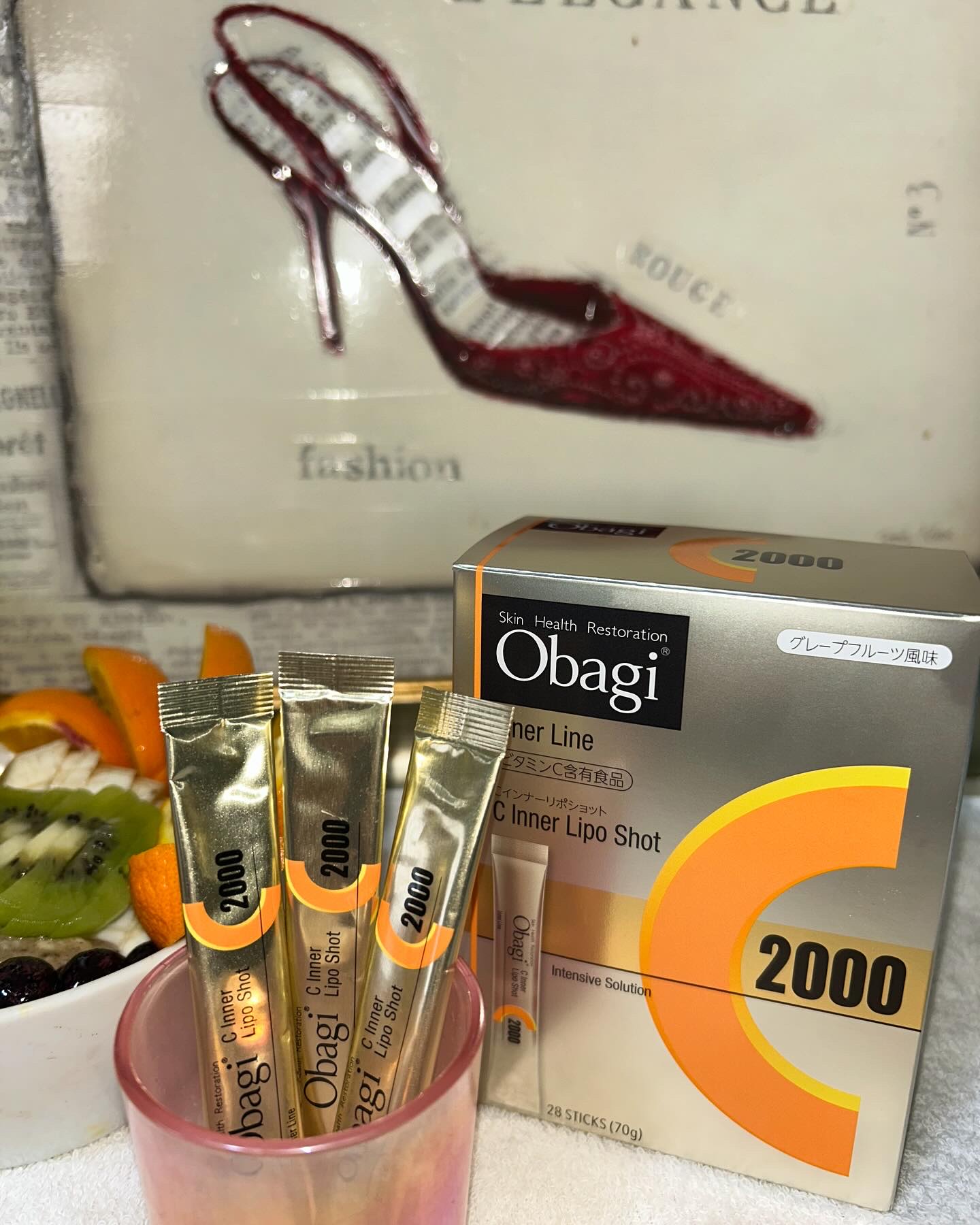 インナーリポショット/オバジ/美容サプリメントを使ったクチコミ（2枚目）