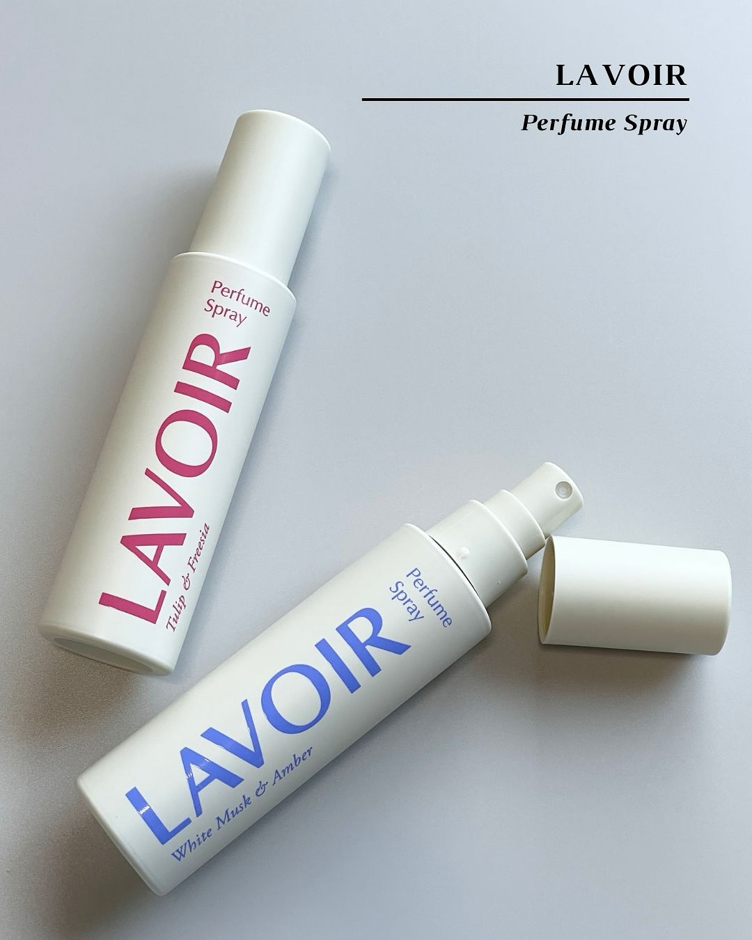 パフュームスプレー ホワイトムスク＆アンバー/LAVOIR/香水(その他)を使ったクチコミ（1枚目）