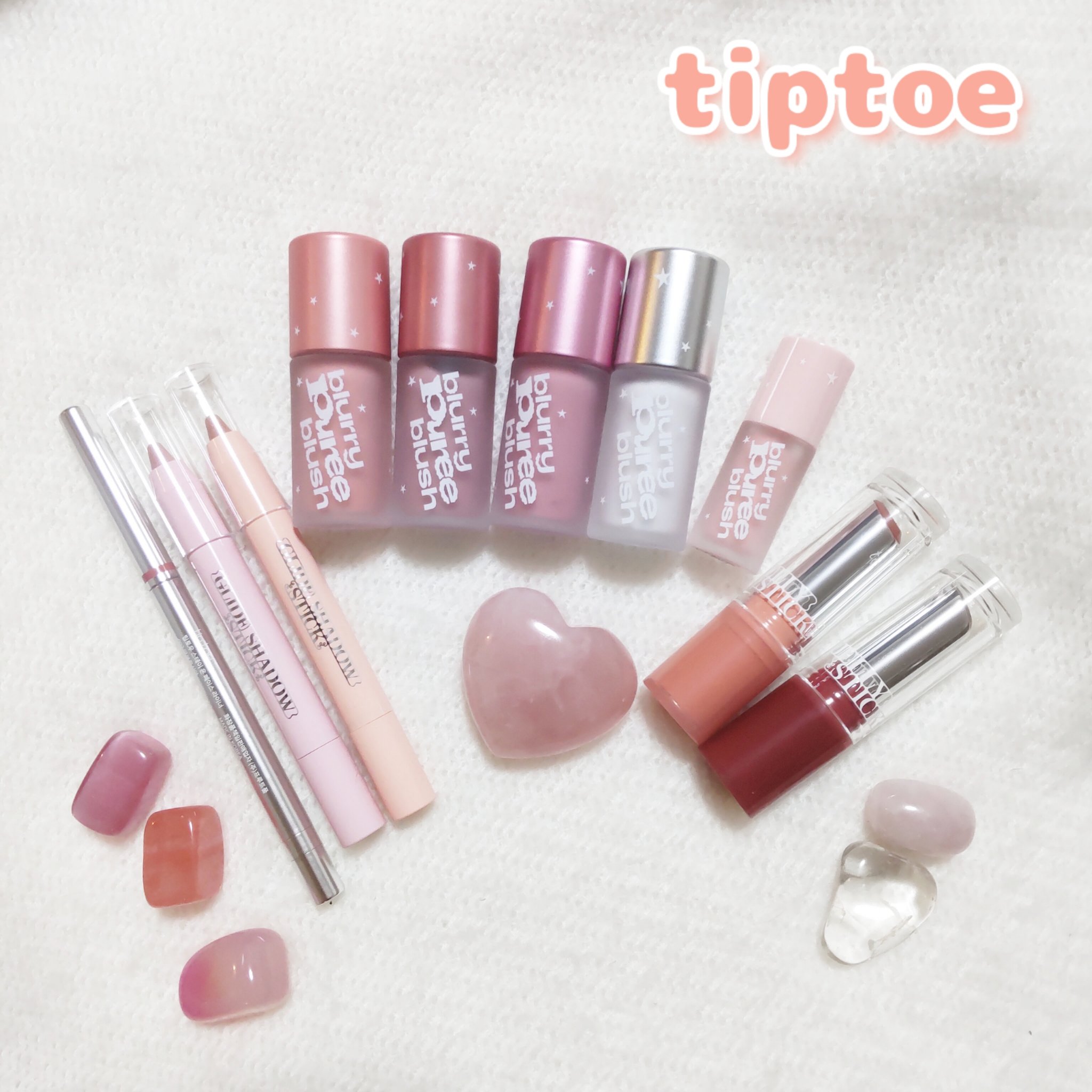 tiptoe フェイスライナーのクチコミ「#提供
tiptoe様のプレゼントキャンペーンで頂きました🎁
選べる10品🥰
すごく迷ってしま.....」（1枚目）