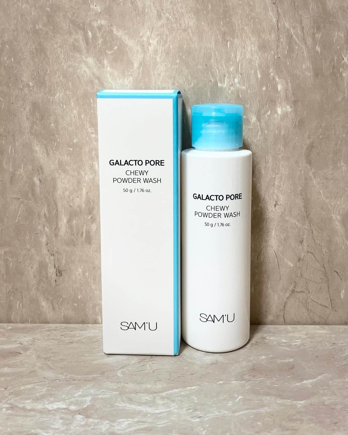 サミュ ガラクトポア チューイー パウダーウォッシュ/SAM'U/洗顔パウダーを使ったクチコミ（1枚目）