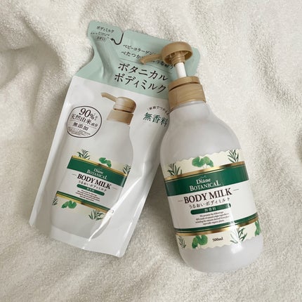 無香料/ボタニカル ボディミルク 詰替え 400ml/ダイアン/ボディミルクの画像