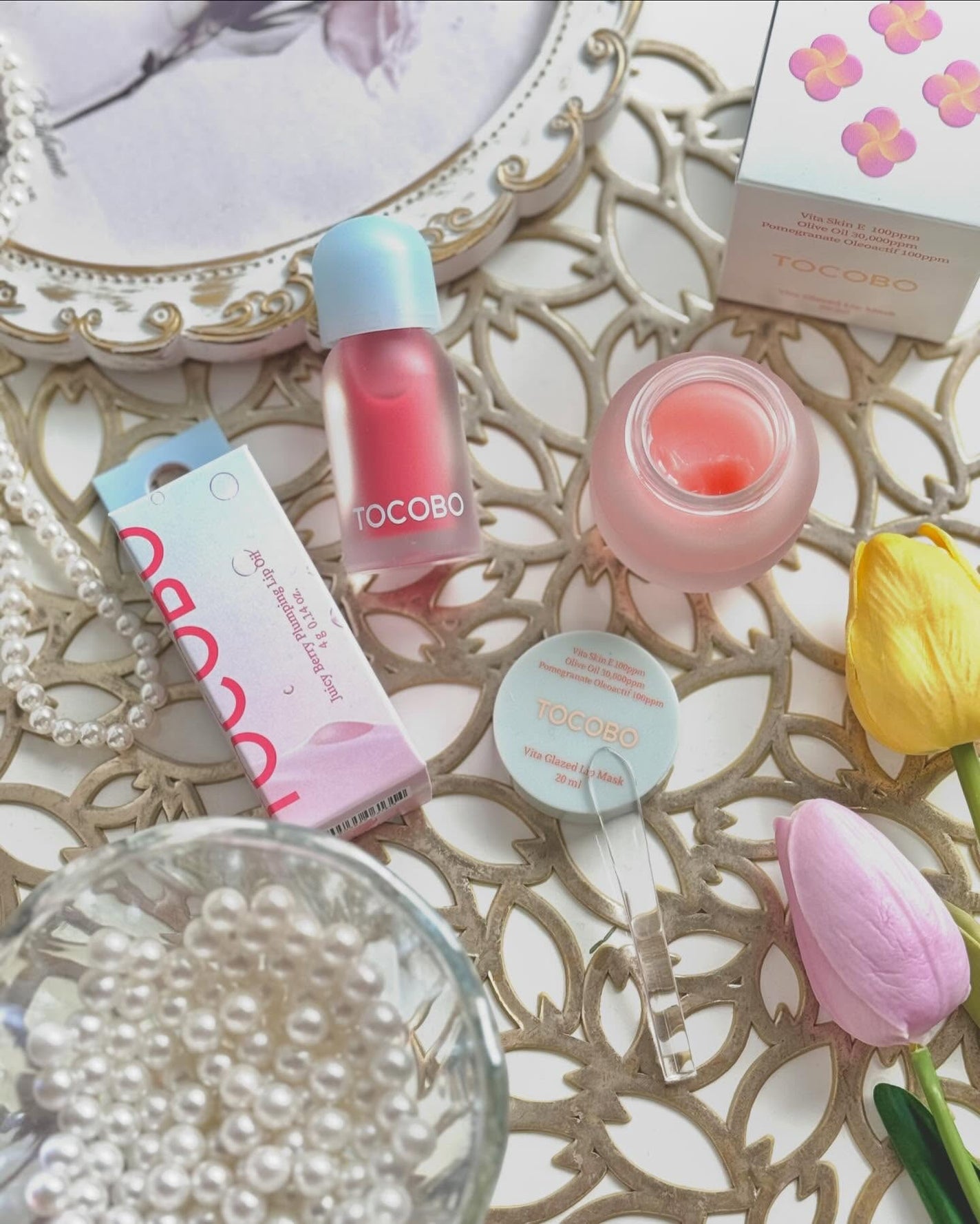 ビタグレーズドリップマスク/TOCOBO/リップマスクを使ったクチコミ(10枚目)