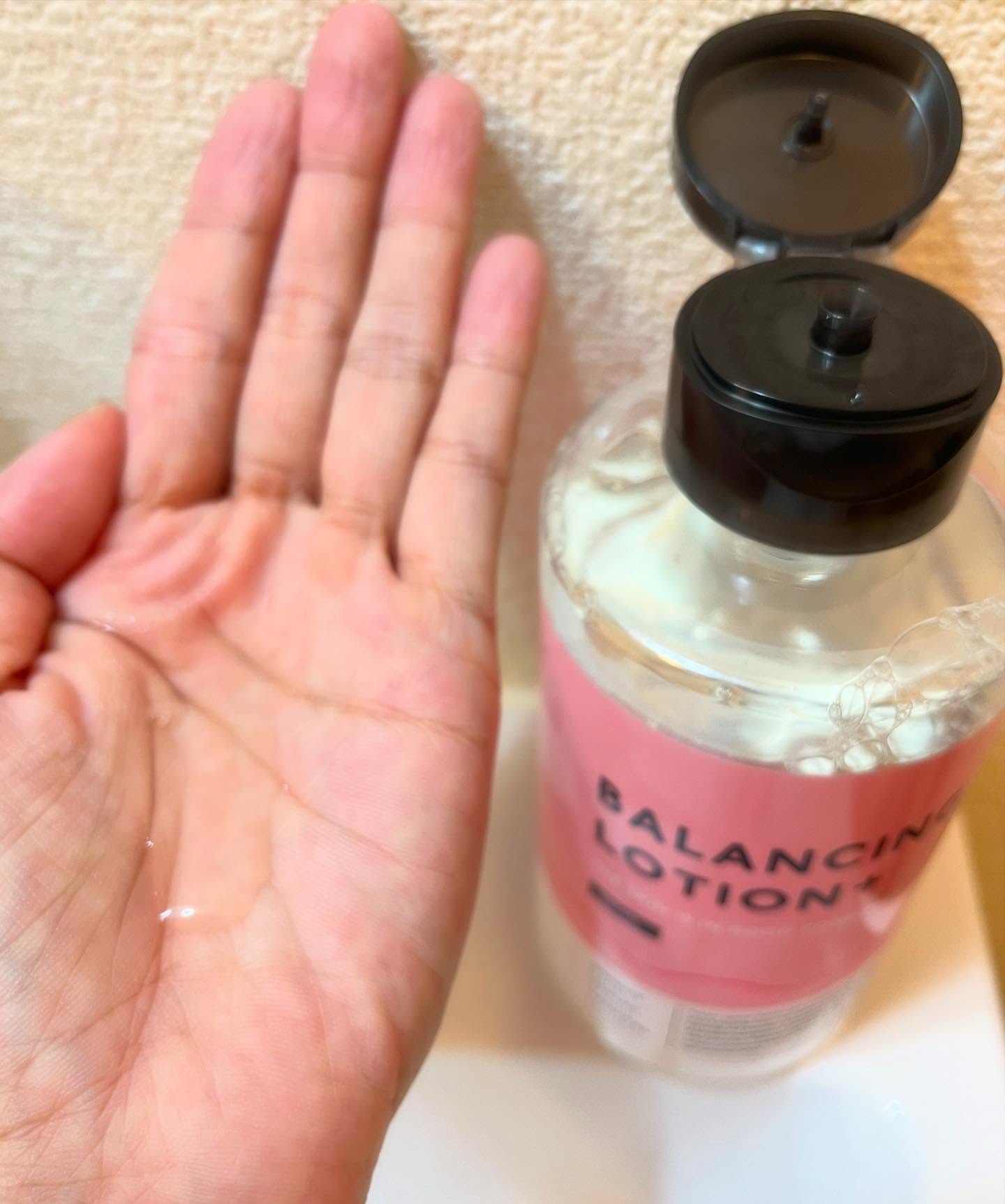 バランシングローション/akaran+/化粧水を使ったクチコミ（2枚目）