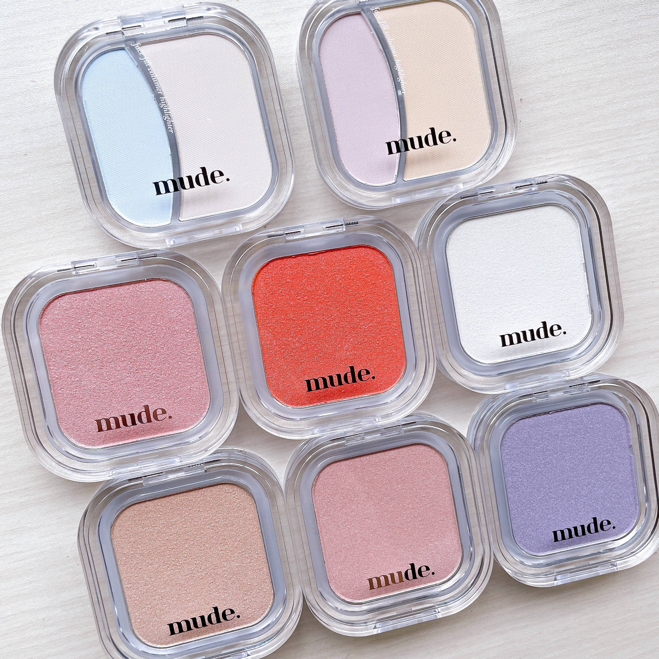 フェイスフィルボリューマーハイライター/mude/パウダーハイライトを使ったクチコミ（1枚目）