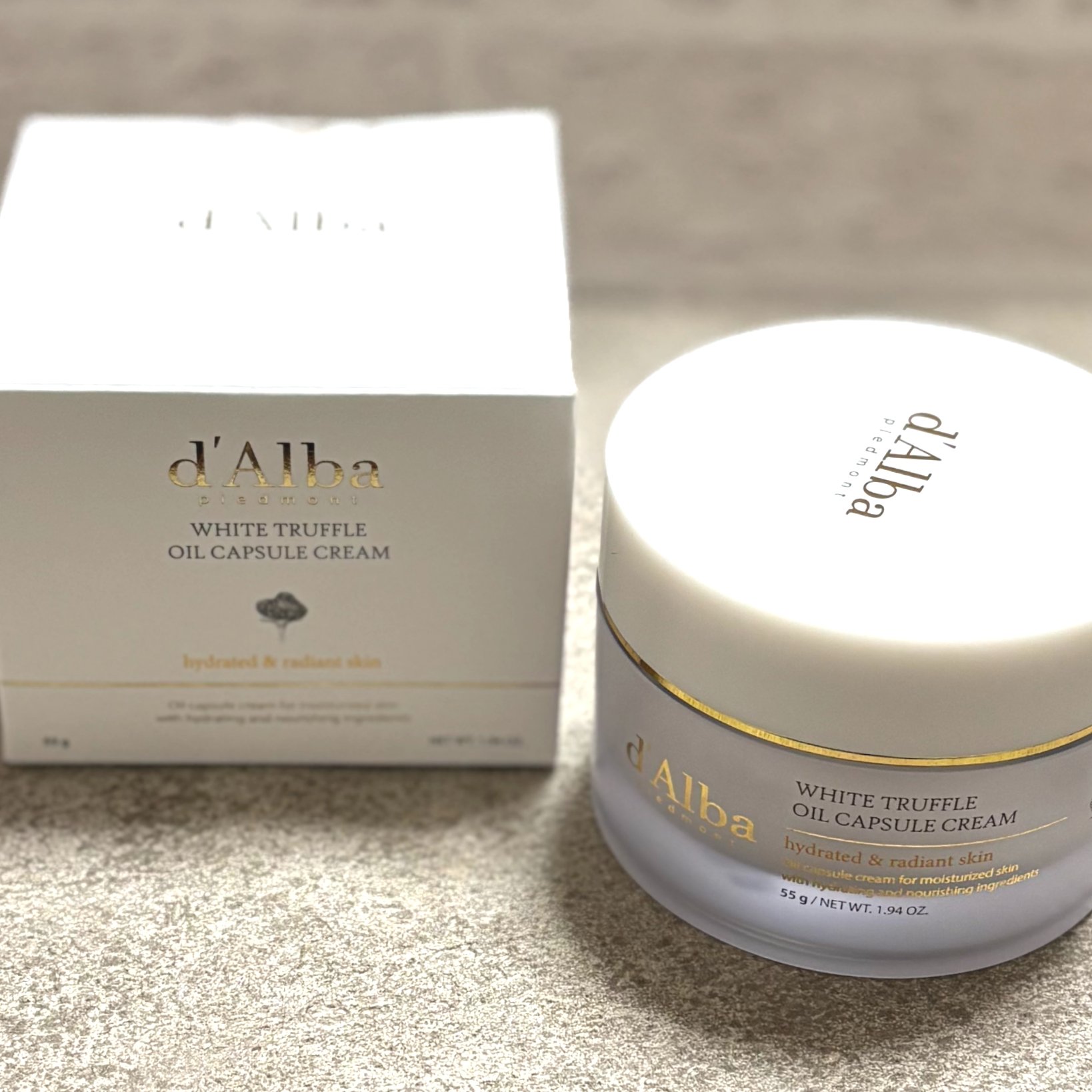 ビタトーニングカプセルクリーム/ダルバ/フェイスクリームを使ったクチコミ（1枚目）