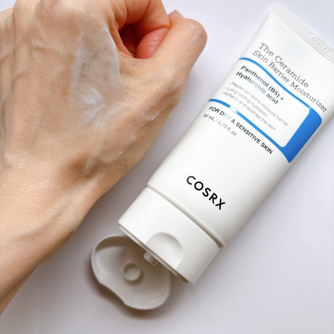 RXザ・セラミドスキンバリアモイスチャライザー/COSRX/フェイスクリームを使ったクチコミ（3枚目）