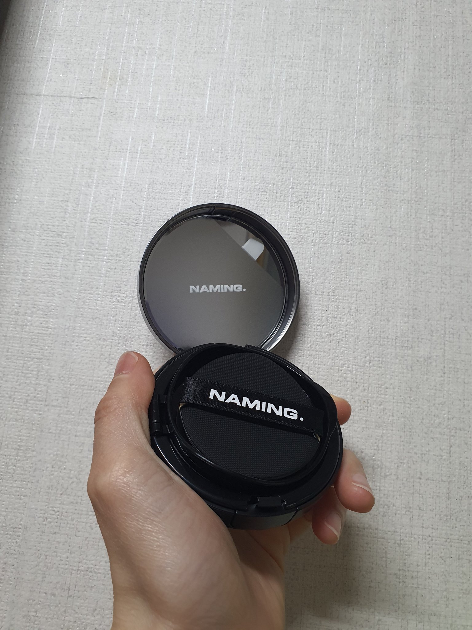 ネーミング ゼログラビティ カバーフィットクッション/NAMING./クッションファンデーションを使ったクチコミ（2枚目）