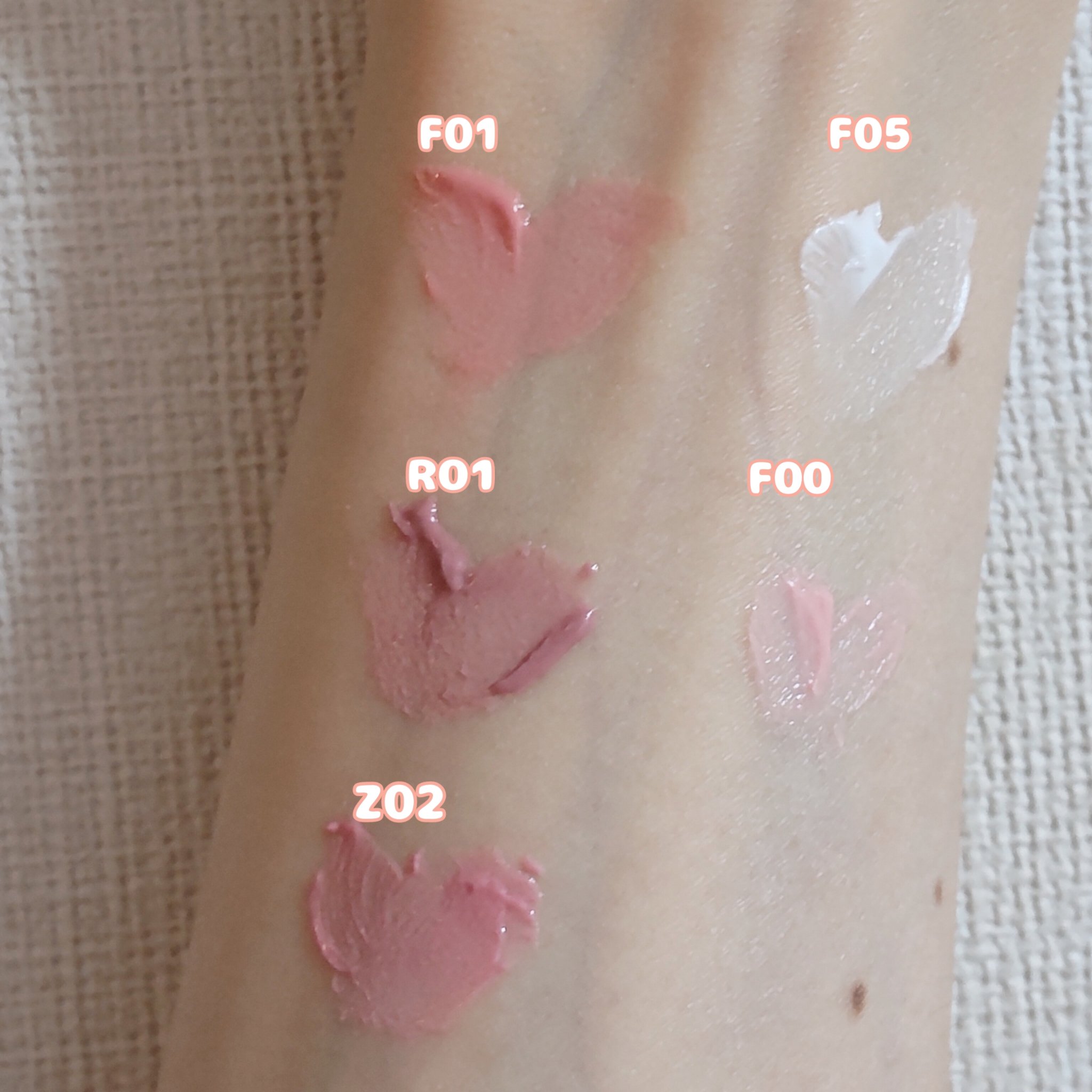 tiptoe フェイスライナーのクチコミ「#提供
tiptoe様のプレゼントキャンペーンで頂きました🎁
選べる10品🥰
すごく迷ってしま.....」（2枚目）