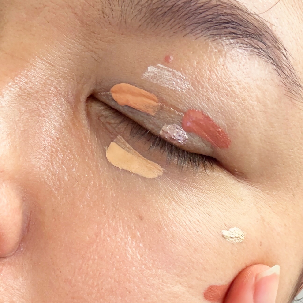 ウインク アイ シェード プライマー/Javin De Seoul/リキッドアイシャドウを使ったクチコミ（3枚目）