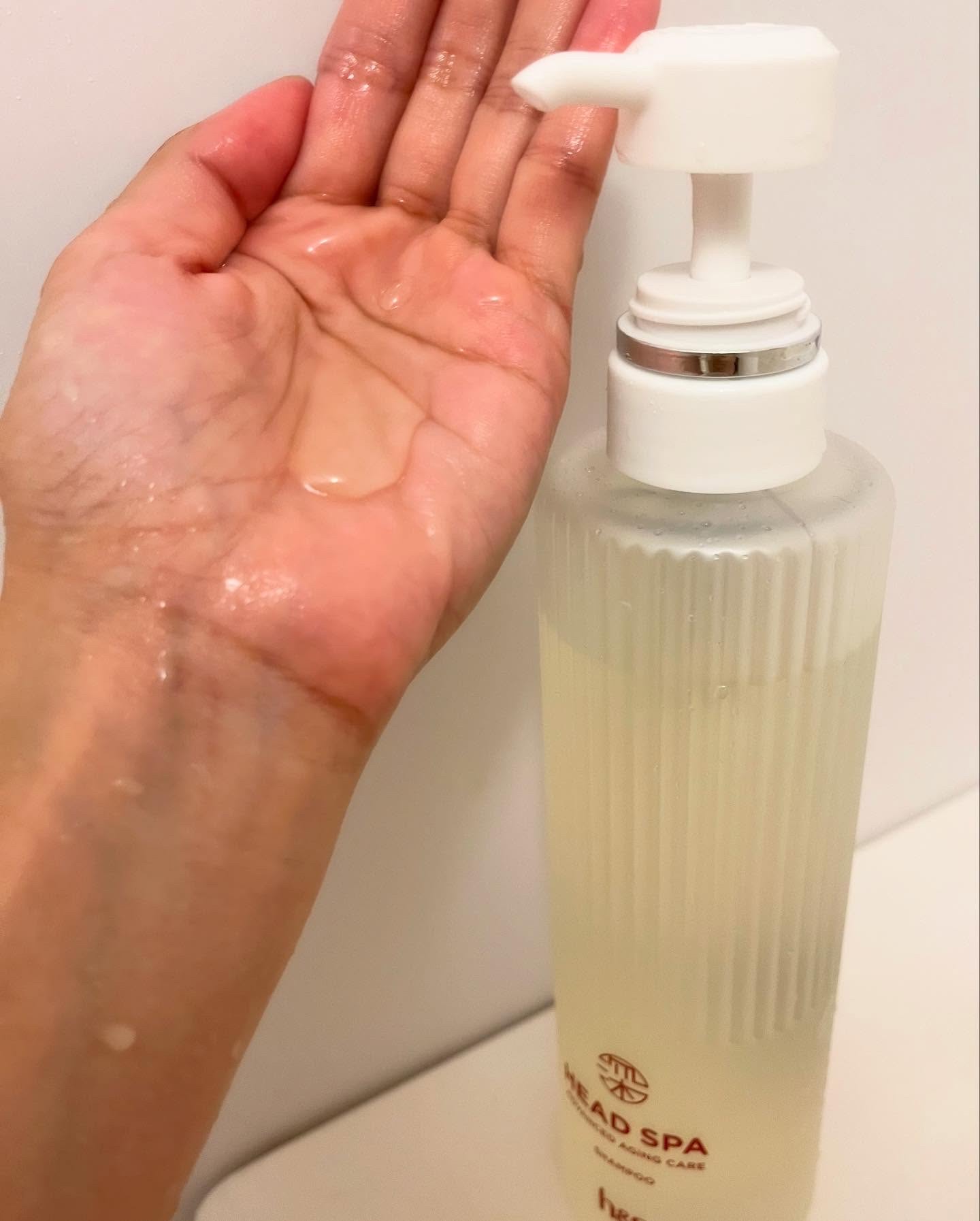 h&s 深ヘッドスパ アドバンスド エイジング ケア*4 シャンプー[医薬部外品]/トリートメント/h&s/市販シャンプーを使ったクチコミ（2枚目）