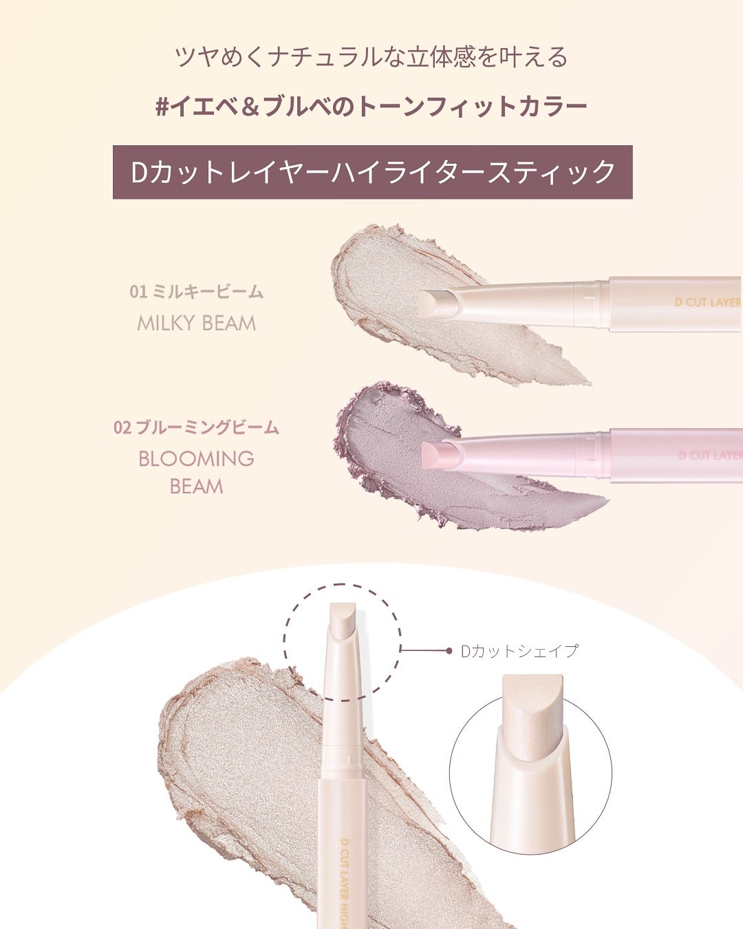 Dカットレイヤーシェーディングスティック/LUNA/シェーディングを使ったクチコミ(5枚目)