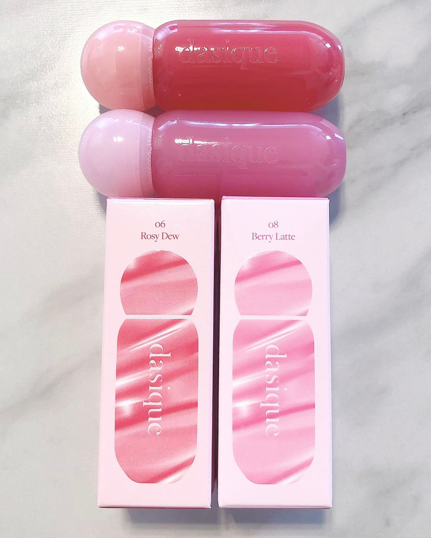 ジューシーデューイグロウティント/dasique/リップティントを使ったクチコミ(1枚目)