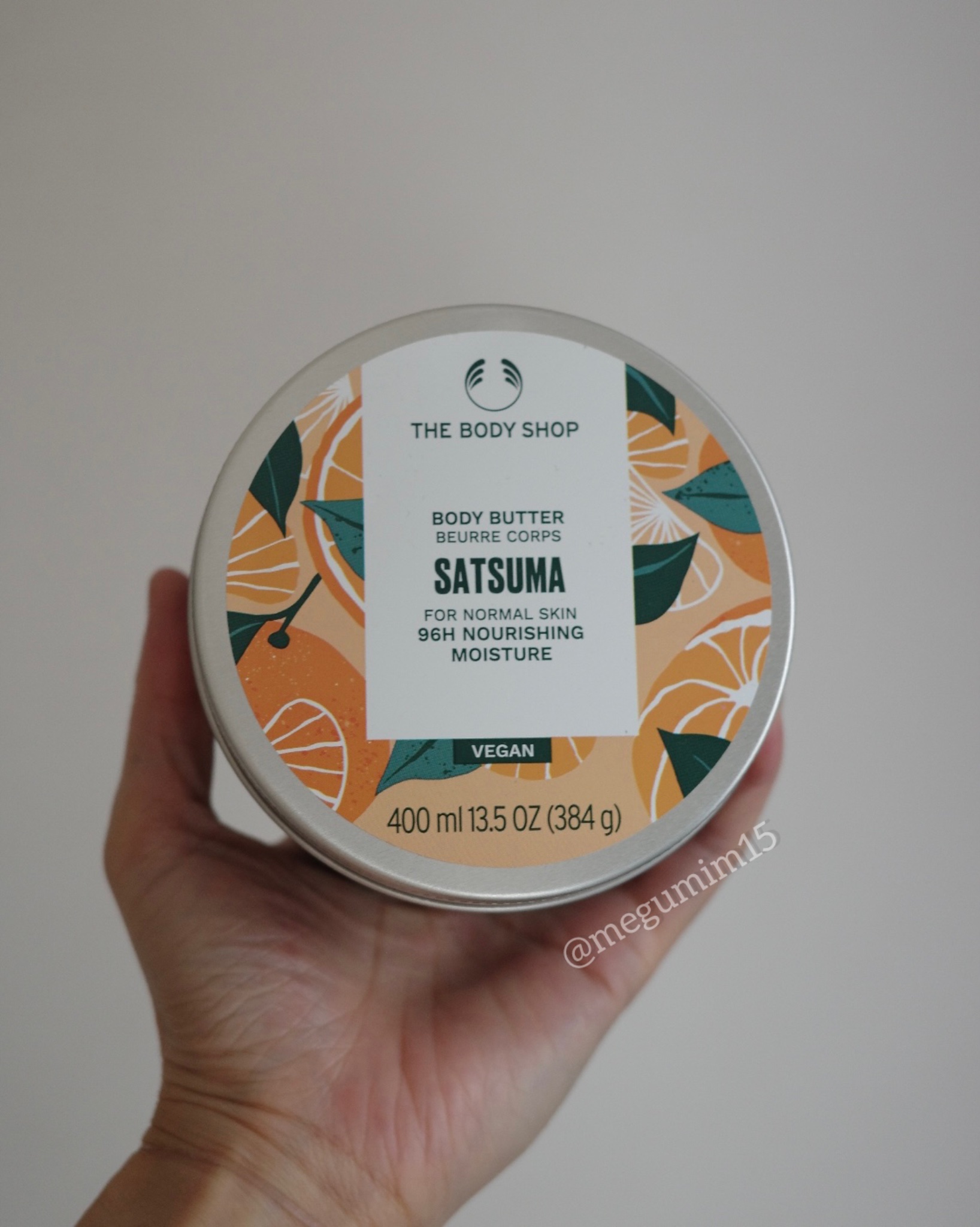 ボディバター サツマ/THE BODY SHOP/ボディクリームを使ったクチコミ（1枚目）