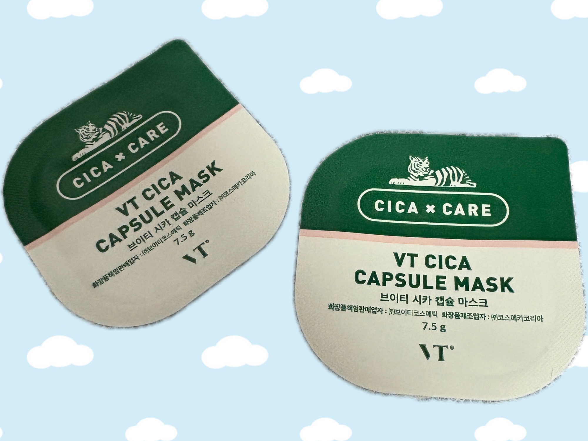 CICA カプセルマスク/VT/洗い流すパック・マスクを使ったクチコミ（1枚目）