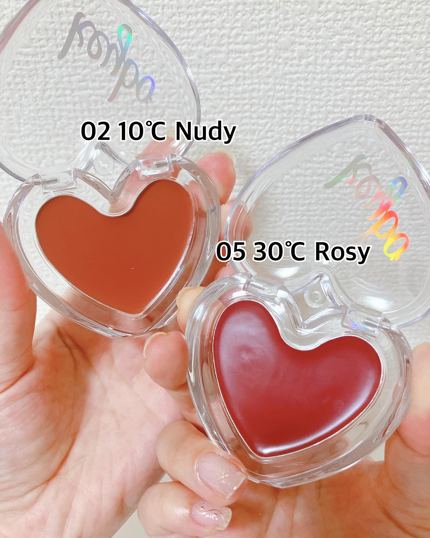 ハートキーリング リップ＆チーク/keybo/口紅を使ったクチコミ（3枚目）